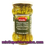 Aliada Espárragos Verdes Cortos Frasco 100 G Neto Escurrido