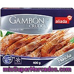 Aliada Gambón Crudo Especial Plancha 12/16 Piezas Estuche 400 G Neto Escurrido