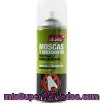 Aliada Insecticida Voladores Moscas Y Mosquitos Concentrado Sin Perfume Spray 400 Ml