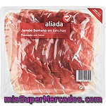 Aliada Jamón Serrano Corte Fresco En Lonchas Envase 120 G