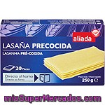 Aliada Lasaña Precocida 20 Placas Envase 250 G