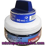 Aliada Limpia Calzado Crema Autobrillante Azul Con Esponja Tarro 50 Ml