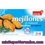 Aliada Mejillones De Las Rías Gallegas Al Natural 13-18 Piezas Lata 69 Kg