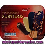 Aliada Minibombón Helado Sabores Surtidos 8 Unidades Estuche 400 Ml