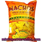 Aliada Nachos Fritos De Maíz Sabor Queso Bolsa 200 G