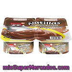 Aliada Natillas De Chocolate Pack 4 Unidades 125 G