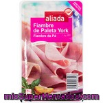 Aliada Paleta De Cerdo Cocida York Envase 150 G