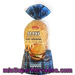 Aliada Pan De Hamburguesas Maxi Con Sésamo 4 Unidades Bolsa 300 G