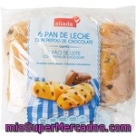 Aliada Pan De Leche Con Pepitas De Chocolate Envasados Individualmente Envase 270 G