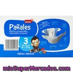 Aliada Pañales Unisex De 4 A 10 Kg Talla 3 Elásticos Y Transpirables Pack 3 X 36 Unidades Caja 108 Unidades