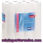 Aliada Papel Higiénico Blanco 2 Capas Paquete 32 Rollos