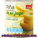 Aliada Piña En Su Jugo En Rodajas Lata 493 G Neto Escurrido