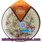 Aliada Pizza Fresca De 4 Quesos Envase 410 G