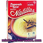 Aliada Preparado Para Hacer Natillas Caseras 3 Sobres Para Hacer 18 Raciones Estuche 120 G Contiene Un Sobre De 5 G De Canela Molida