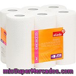 Aliada Rollos De Cocina Blanco 2 Capas Paquete 6 Rollos