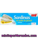 Aliada Sardinas En Aceite De Girasol Pack 2 Lata 88 G Neto Escurrido