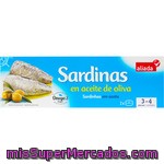 Aliada Sardinas En Aceite De Oliva Pack 2 Lata 88 G Neto Escurrido