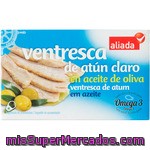 Aliada Ventresca De Atún En Aceite De Oliva Lata 73 G Neto Escurrido