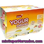 Aliada Yogur Sabores 4 Fresa + 2 Plátano + 2 Limón + 4 Macedonia Pack 12 Unidades 125 G