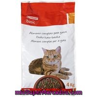 Alimento Completo Eroski Basic, Saco 4 Kg