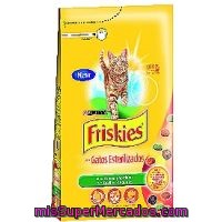 Alimento De Conejo Para Gato Estéril Friskies, Saco 3 Kg