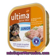 Alimento Perro Húmedo Mini Junior Ultima 150 Gr.
