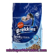 Alimento Perro Seco Junior Brekkies 3 Kg.