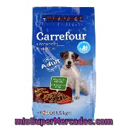 Alimento Seco Para Perros Razas Pequeñas Carrefour 1,5 Kg.