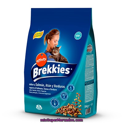 Alimentos Para Gatos Cat Mix Pescado Brekkies Excel 4 Kilogramos