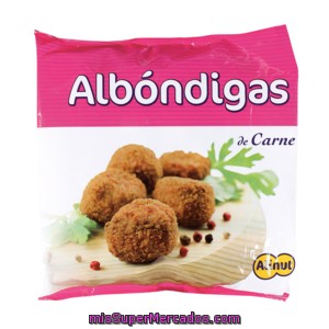 Alinut Albondigas De Carne Mixta Bolsa 400 Gr