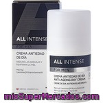 All Intense For Men Crema Antiedad De Día Q-10 Dosificador 50 Ml Reduce Las Arrugas Y Reafirma La Piel