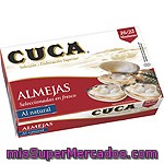 Almeja 16/22 Piezas Cuca, Lata 65 G