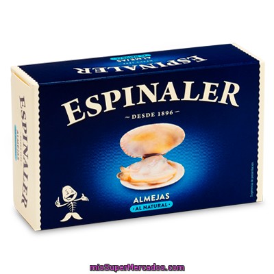 Almejas Al Natural Espinaler 65 G.
