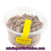 Almendra Largeta Piel Tostada Tarrina De 225 G.