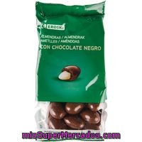 Almendras Con Chocolate Negro Eroski, Bolsa 150 G