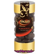Almendras Cubiertas De Chocolate Negro Lacasa-divinos 175 G.