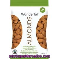 Almendras Tostadas Con Sal Wonderful, Bolsa 115 G