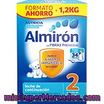 Almiron 2 Continuación Leche En Polvo Desde 6 Meses 3x400g Envase 1200 G