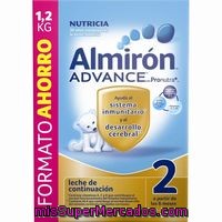 Almiron Advance 2 Leche Infantil De Continuación Con Pronutra+ A Partir De Los 6 Meses Caja 1200 G