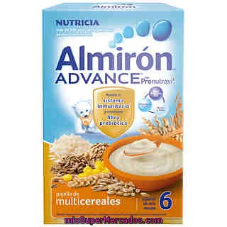 Almiron Advance Papilla De Multicereales A Partir De Los 6 Meses Caja 500 G Para Biberón