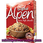 Alpen Muesli Original 100% Natural Paquete 625 G