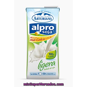 Alpro Bebida Soja Ligera Brik 1lt