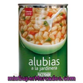 Alubia Jardinera (verduras), Hacendado, Bote 425 G