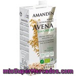 Amandin Bebida De Avena Con Calcio Sin Lactosa Ecológica Envase 1 L