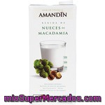 Amandin Bebida De Nueces De Macadamia Sin Gluten Y Sin Lactosa Envase 1 L