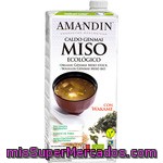 Amandin Caldo Genmai De Miso Con Wakame Envase 1 L