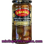 Amanida Aceitunas Aliñadas Verdes Sin Hueso Frasco 320 G Neto Escurrido