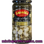 Amanida Ajo Al Pesto Frasco 400 G Neto Escurrido