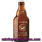 Ambar Caesaravgvsta Cerveza De Trigo Nacional Botella 33 Cl