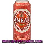 Ambar Cerveza Rubia Especial Lata 50 Cl